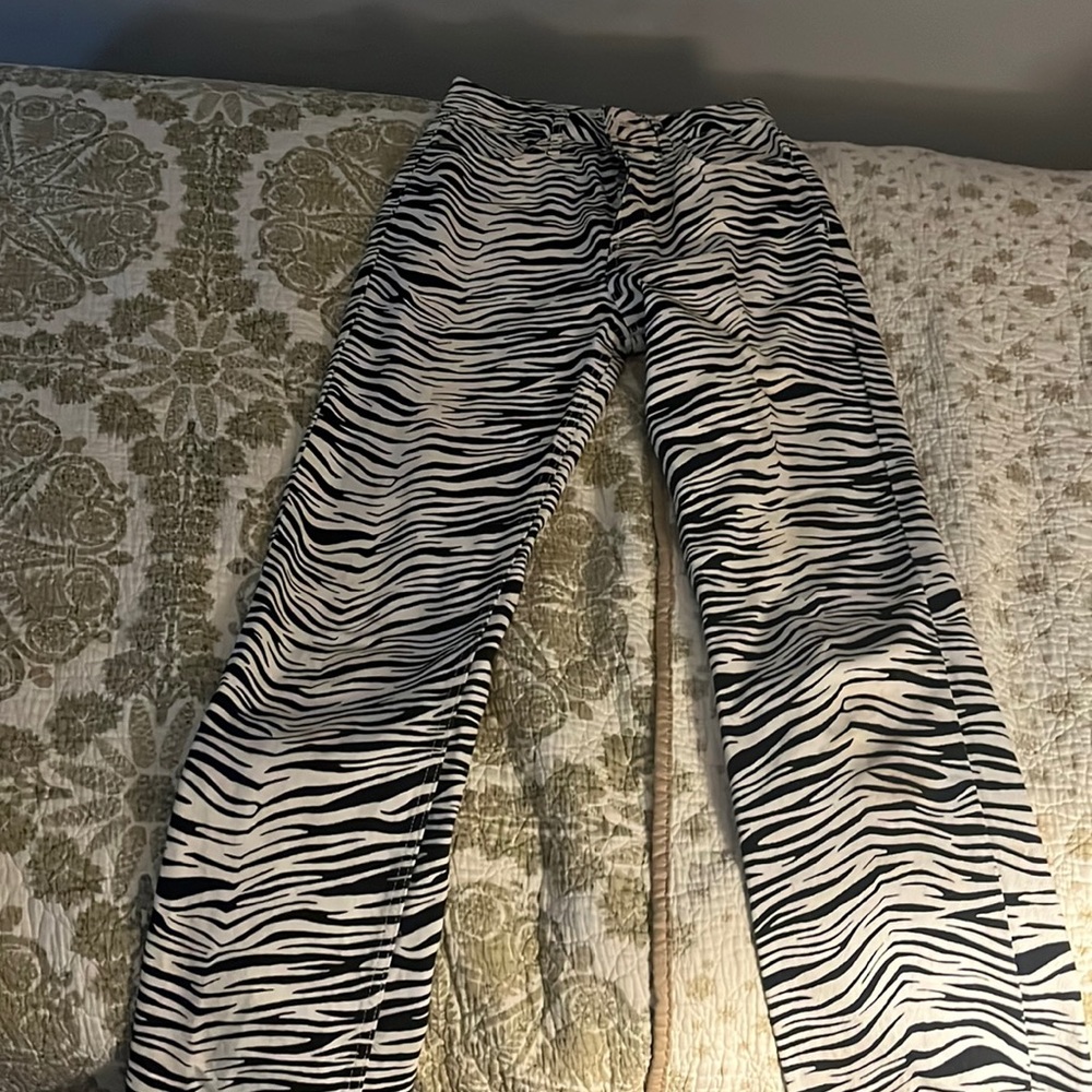 Zebra pants